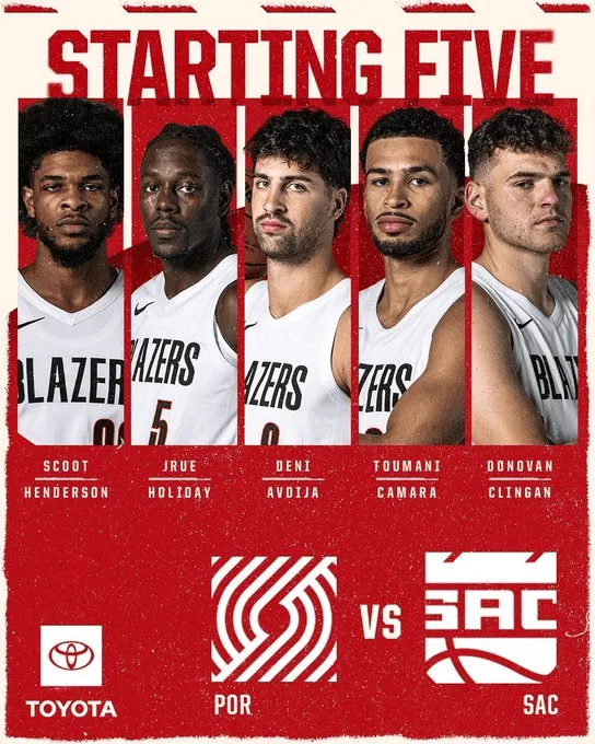 开云体育官网-开拓者首发：亨德森、霍勒迪、阿夫迪亚、卡马拉、克林根